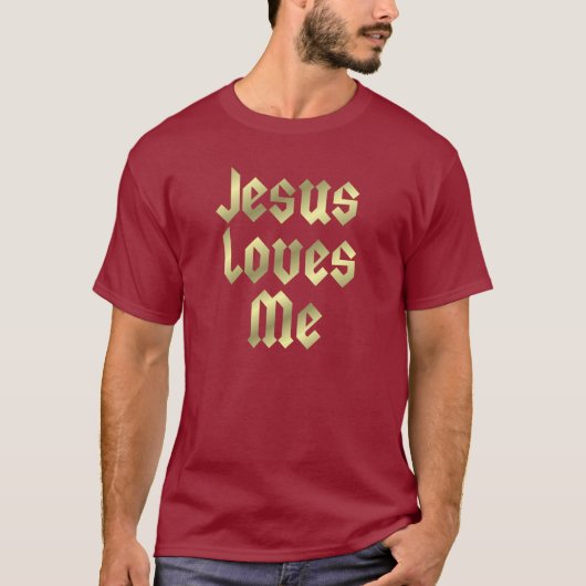 T-shirt Jésus M'Aime Chemises (Devant)