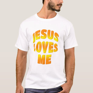T-shirt JESUS M'AIME Coloré