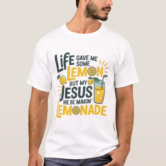 T-shirt Jesus Makes Lemonade Tee (Devant)