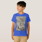 T-shirt Jésus marchant dans l'eau (Devant entier)