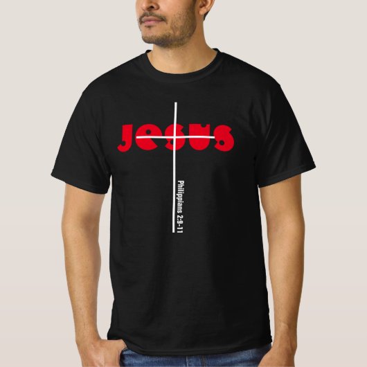 T-shirt Jesus- Mens Tee (Devant)