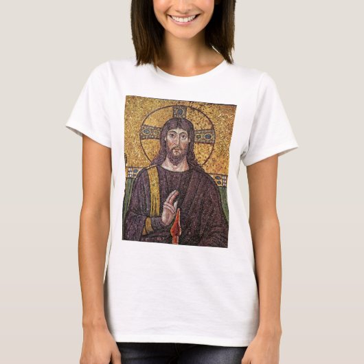 T-shirt Jesus Mosaic (Devant)