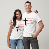 T-shirt “Jesus Must Increase” Christian Scripture Shirt  (Unisexe)