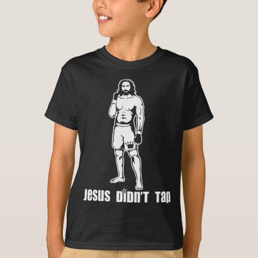 T-shirt Jésus n'a pas tapé MIXED MARTIAL ART (Devant)