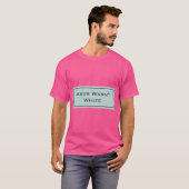 T-shirt Jésus N'Était Pas Blanc (Devant entier)