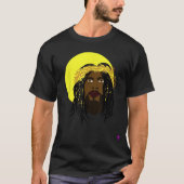 T-shirt Jésus noir | African American Jesus with Dreadloc (Devant)