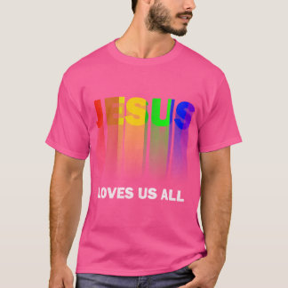 T-shirt Jésus nous aime tous