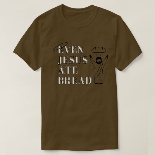 T-shirt Jésus pain (Design devant)