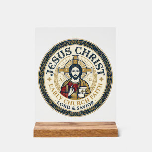 T-Shirt Jésus Pères du Désert Ancien Chrétien Ins