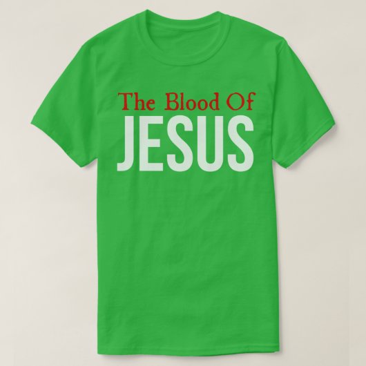 T-shirt Jésus-peuple (Design devant)