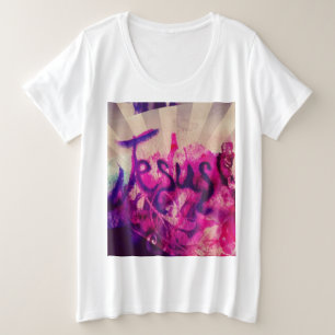 T-shirt Jésus Plus Taille