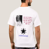 T-shirt JÉSUS pour le Texas (Dos)