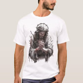 T-shirt Jesus Praying Faith (Devant)