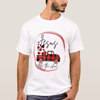 T-shirt Jésus prend la chemise