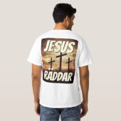 T-shirt — Jesus räddar (Achterkant volledig)