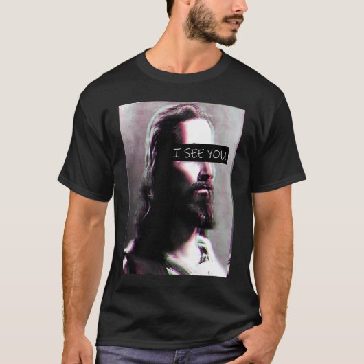 T-shirt Jesus Raver (Devant)