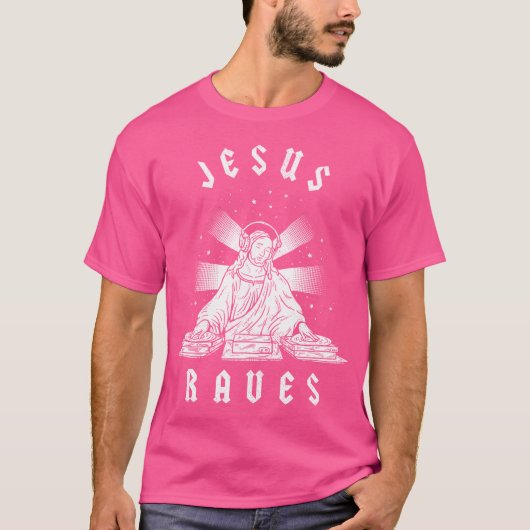 T-shirt Jesus Raves (Devant)