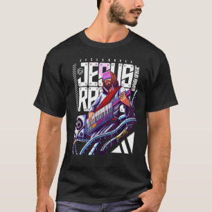 T-shirt Jesus Raves Noël Musique Edm Christ Techno Danse