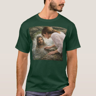 T-Shirt Jésus regardant en arrière