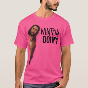 T-shirt Jésus regarde mème
