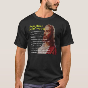 T-shirt Jésus républicain
