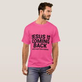 T-shirt Jésus revient (Devant entier)