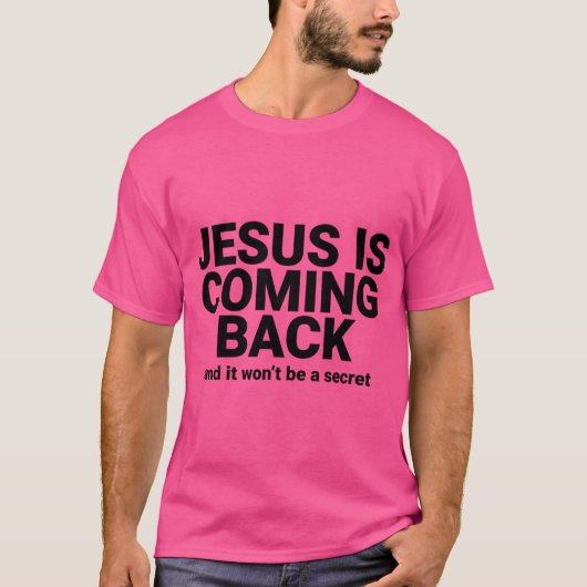 T-shirt Jésus revient (Devant)