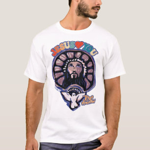T-shirt Jésus Révolution Jésus t'aime