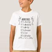 T-shirt JÉSUS ROCK ! k ! (Devant)