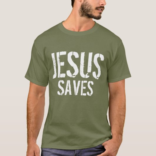 T-Shirt JESUS SAUVE (Devant)