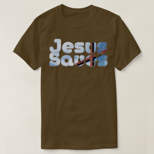T-shirt Jésus sauve (Design devant)