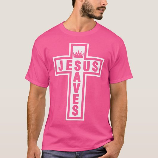 T-shirt Jésus sauve (Devant)