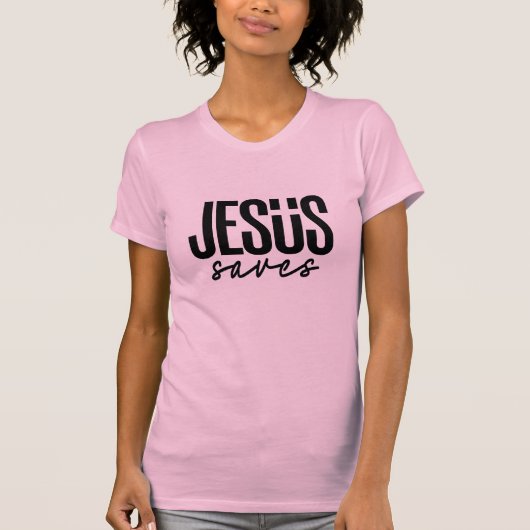 T-SHIRT JÉSUS SAUVE (Devant)