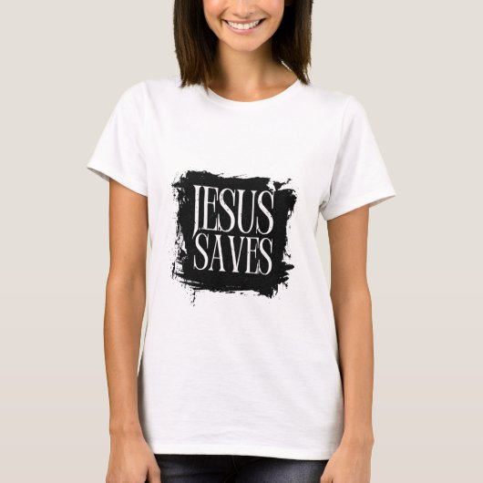 T-shirt Jésus Sauve (Devant)
