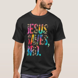T-shirt Jésus Sauve Bro Tie Dye Foi chrétienne Jésus Homme