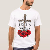 T-shirt Jésus sauve Tee (Devant)