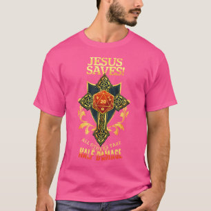T-shirt Jésus Sauve Tous Les Autres Prendre La Moitié Des