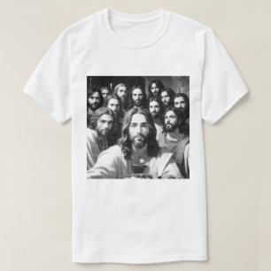 T-shirt Jésus selfie avec 12 disciples