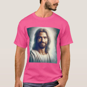 T-shirt Jésus Souriant Jésus Christ Jésus Face Seigneur Ch