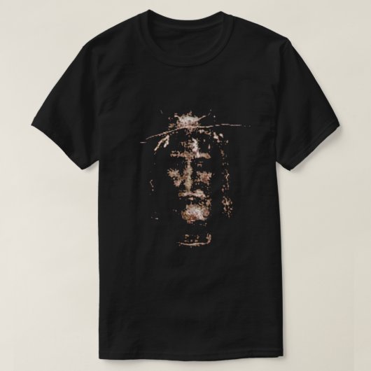 T-shirt Jésus-Suaire de Turin Chemise Sainte Face de Jésus (Design devant)