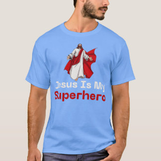 T-shirt Jesus Superhero