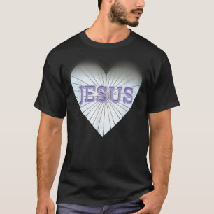 T-shirt Jésus T I Love Coeur Jésus tee - shirts 