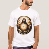 T-shirt Jésus t'aime (Devant)