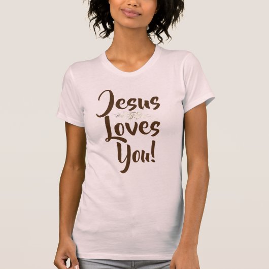 T-shirt Jésus t'aime (Devant)