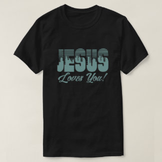 T-shirt Jésus t'aime chrétien