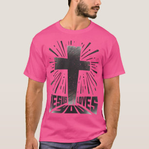 T-shirt Jésus t'aime - Chrétien Dit