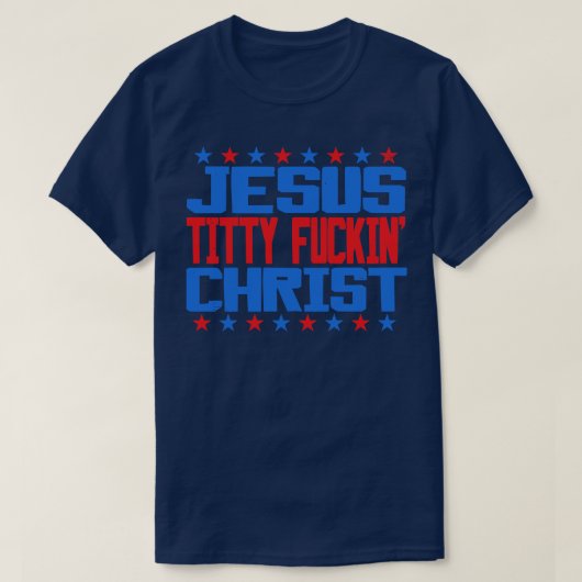 T-SHIRT JESUS TF CHRIST (Design devant)