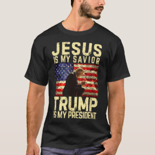 T-shirt Jésus Trump Tee - Jésus Est Mon Seigneur Sauveur T