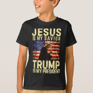 T-shirt Jésus Trump Tee - Jésus Est Mon Seigneur Sauveur T