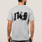 T-shirt Jésus : Une manière (Dos)